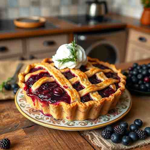 Crowberry Pie - Tart Recipe